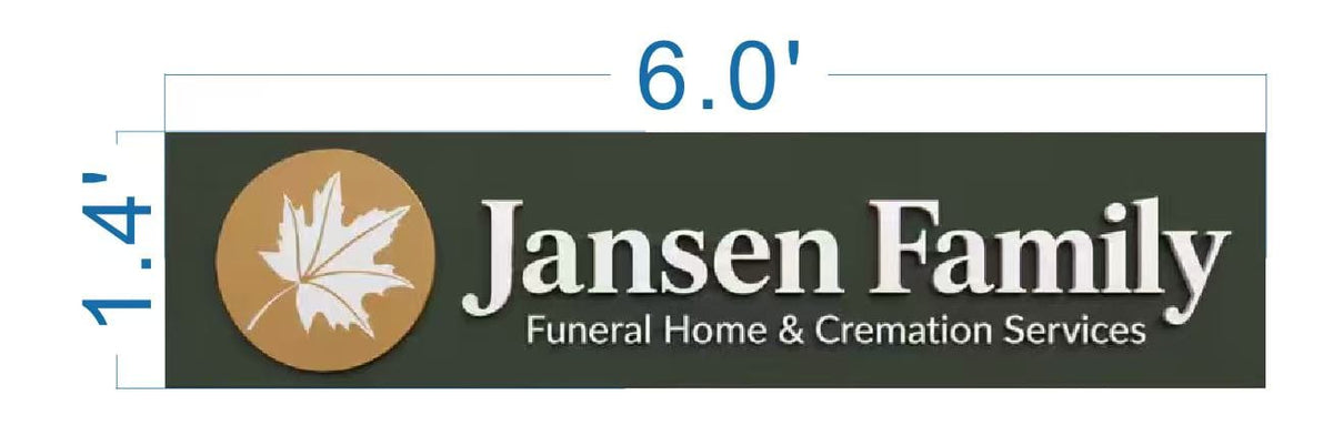 Custom Metal Sign For Daniel L. Jansen