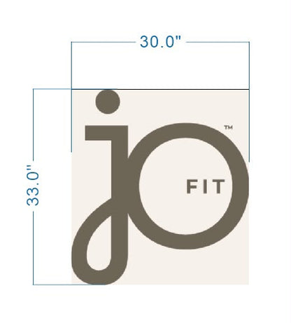 Custom Gold Metal Backlit Sign For Joanne