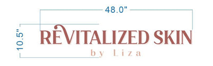 Custom Gold Metal Backlit Sign For Liza