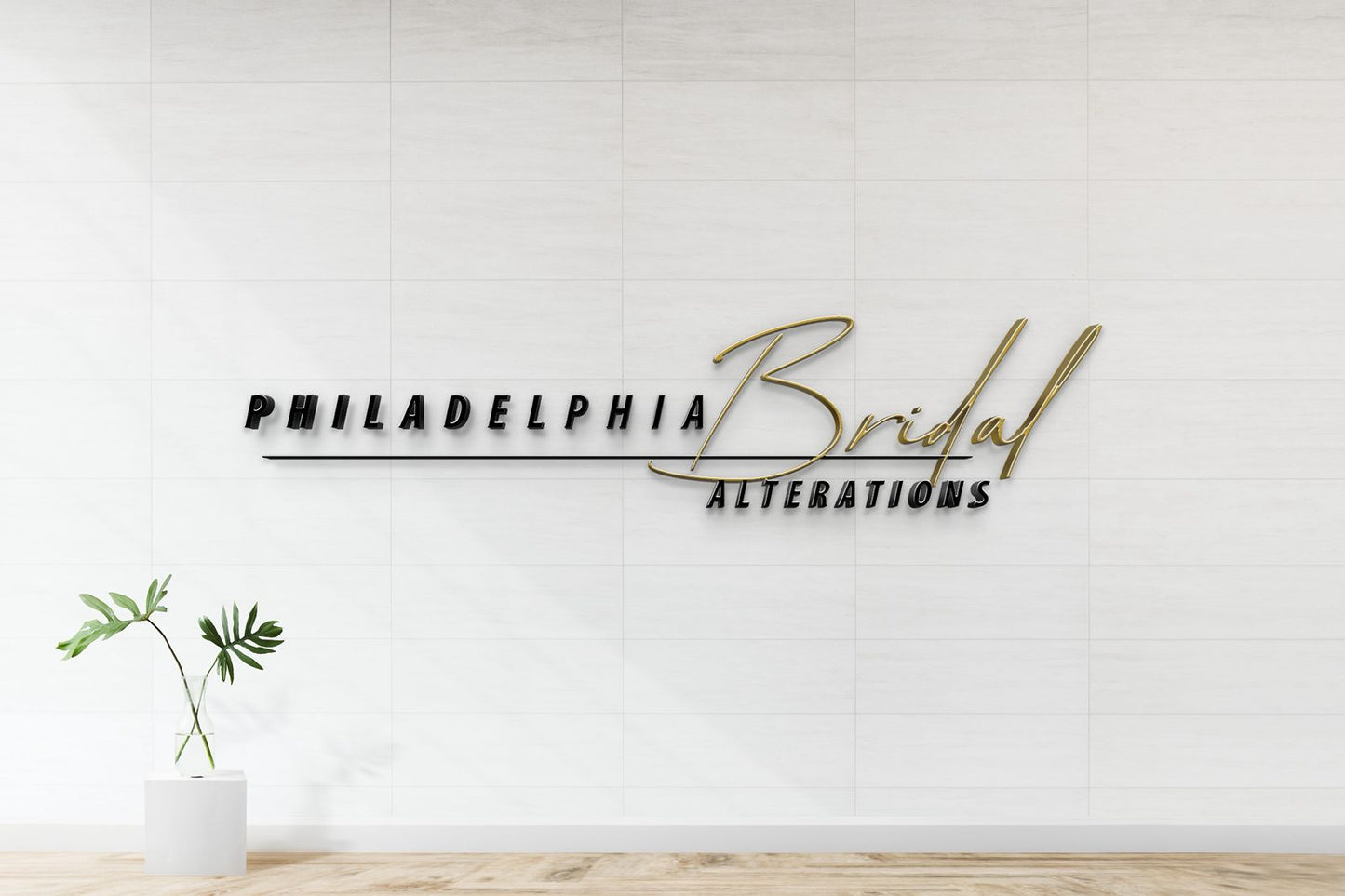 Custom Metal Sign With Installation For Shirl - 50% Payment