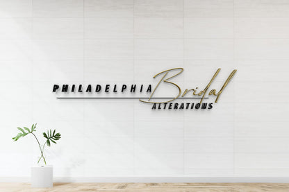 Custom Metal Sign With Installation For Shirl - 50% Payment