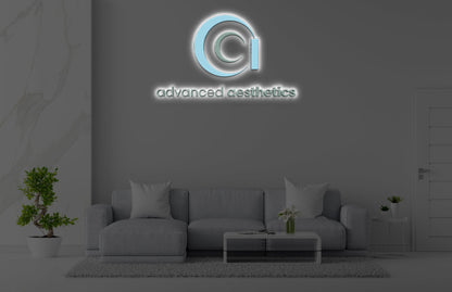 Two Custom Acrylic Backlit Signs For Stephen Holmes