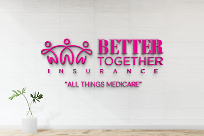 Custom Indoor Metal Sign With Installation For Monica - 50% Payment
