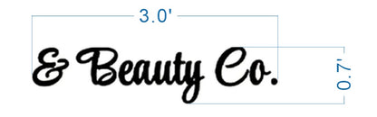 Two Custom Signs For Samantha