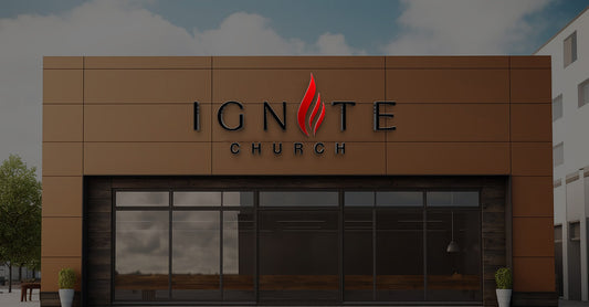 Custom Metal Non Lit Sign For Natalia