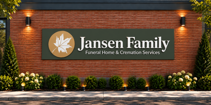 Custom Metal Sign For Daniel L. Jansen