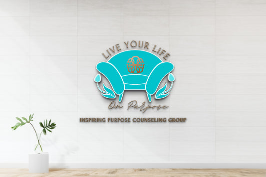 Custom Sign For Live Your Life On Purpose