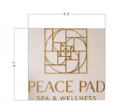 Two Custom Metal Signs For Kelly
