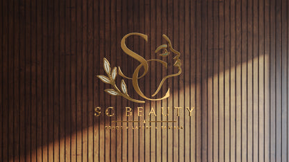 Custom Gold Metal Sign For Sarah Castillejo