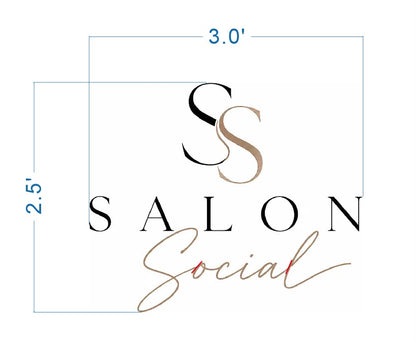 Custom Metal Backlit Sign For Sara Libbey
