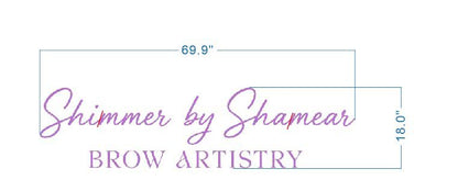 Custom Acrylic Backlit Sign For Shamear
