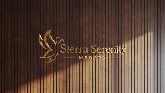 Custom Gold Metal Sign For Jessica