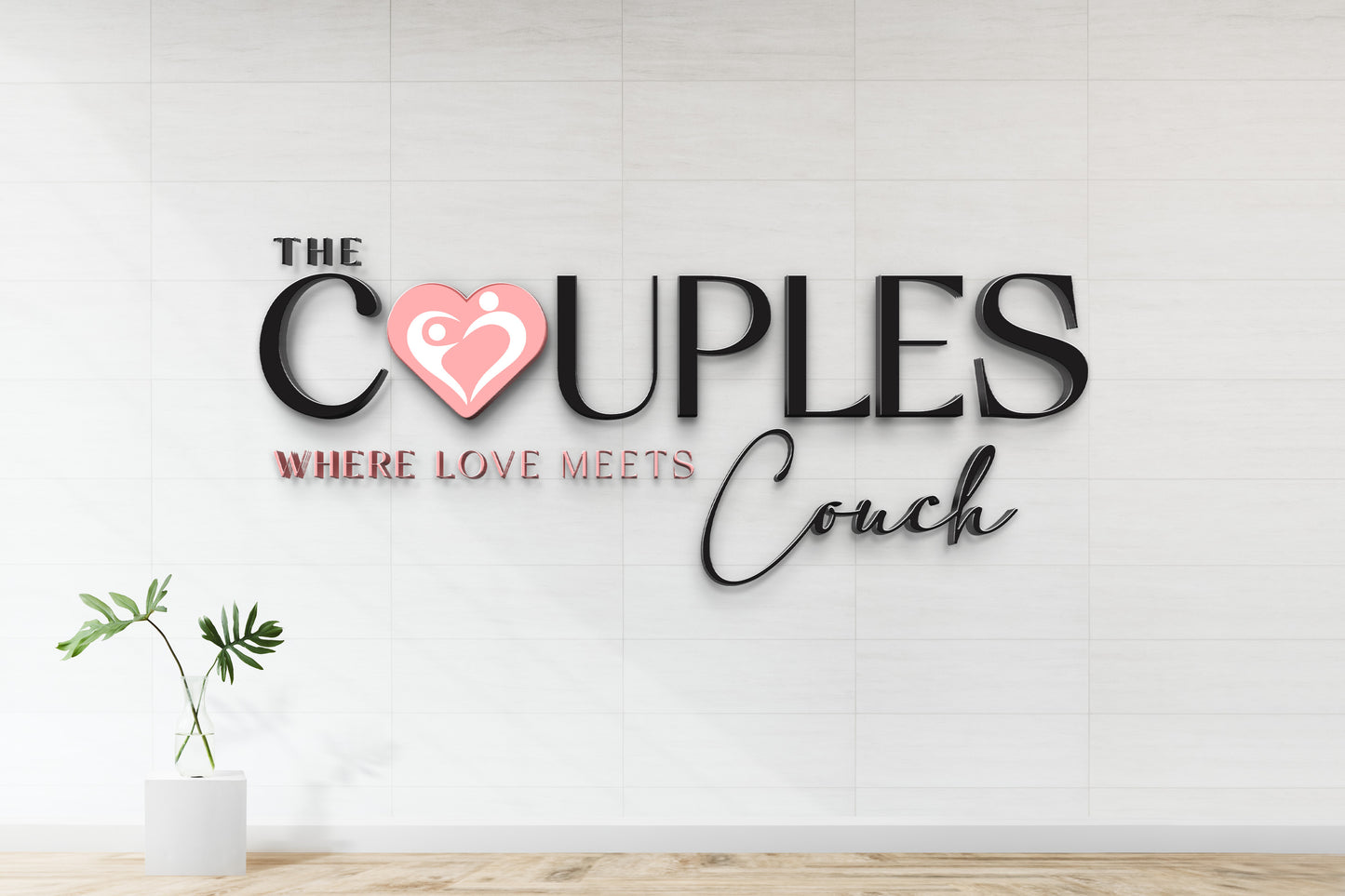Custom Sign For The Couples Couch