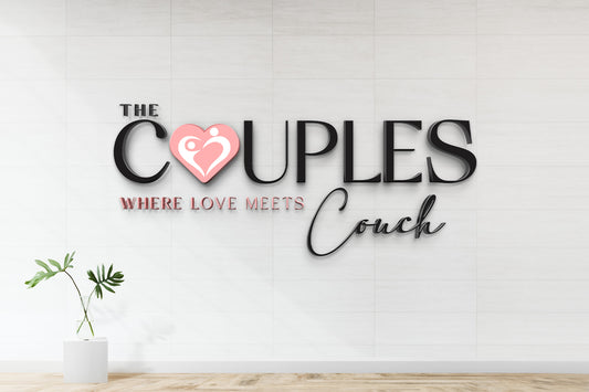 Custom Sign For The Couples Couch