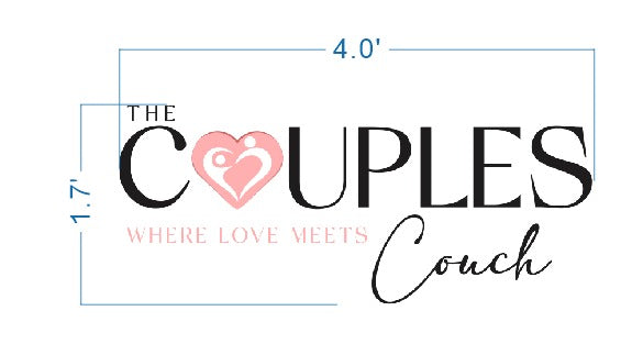 Custom Sign For The Couples Couch