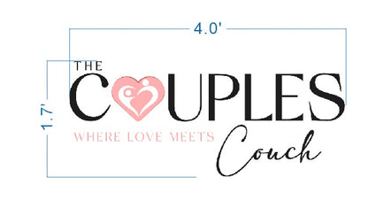Custom Sign For The Couples Couch